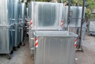 خرید 20 عدد سطل زباله شهری 770 لیتری گالوانیزه جهت بهداشت و آسایش شهروندان