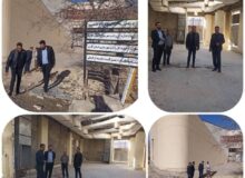 بازديد كارشناسان سازمان مديريت و برنامه ريزي استان از كتابخانه كامفيروز